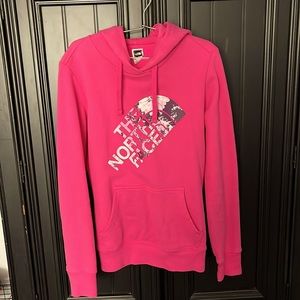 Women’s M Pink North Face hoodie